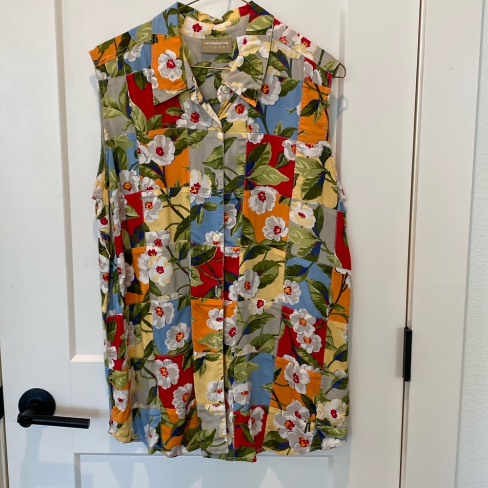 Liz Claiborne Sleeveless Blouse